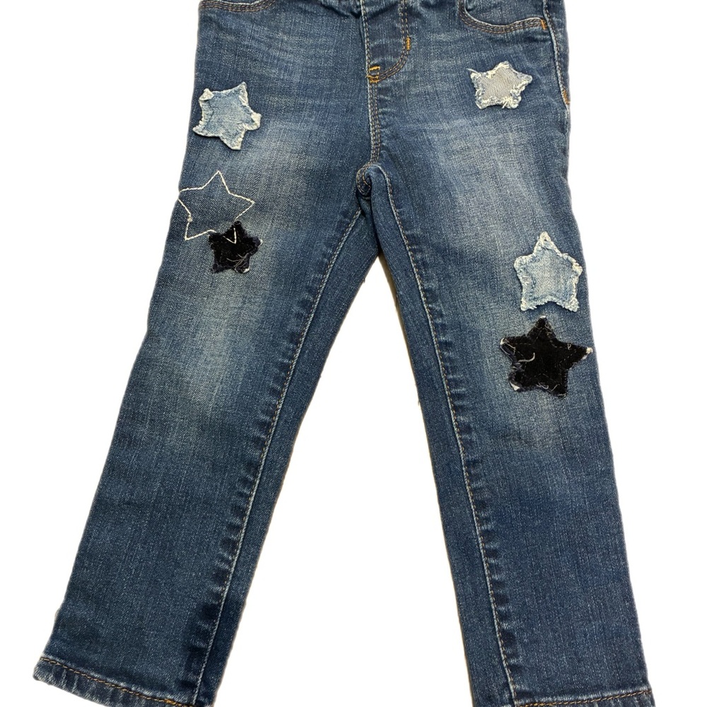 Baby Gap Star Patch Denim Jeans